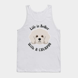 Life is Better With A Cavapoo Tank Top